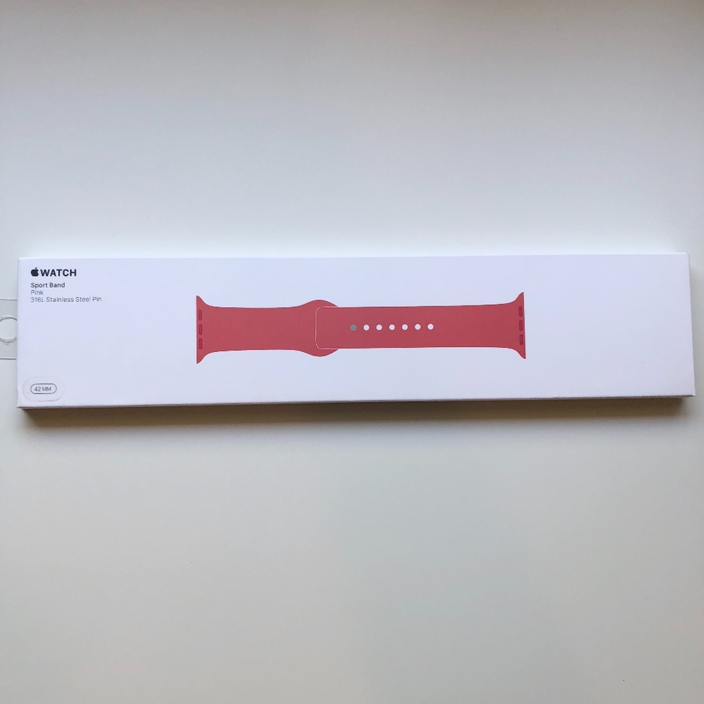 42mm Apple Watch Sport Band - Pink